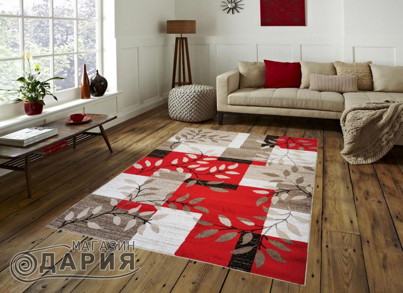 Тъкан килим MAGNOLIA 706 red